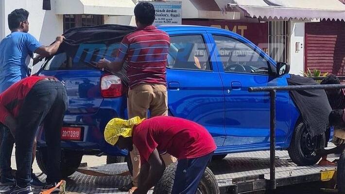 Maruti Suzuki Alto Spied In TVC Shoot Maruti Suzuki Alto Spied In TVC Shoot