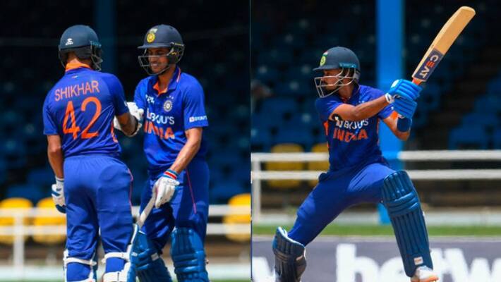 India vs West Indies 2022 Team India set 309 runs target for West Indies in 1st ODI spb India vs West Indies 2022 Team India set 309 runs target for West Indies in 1st ODI spb