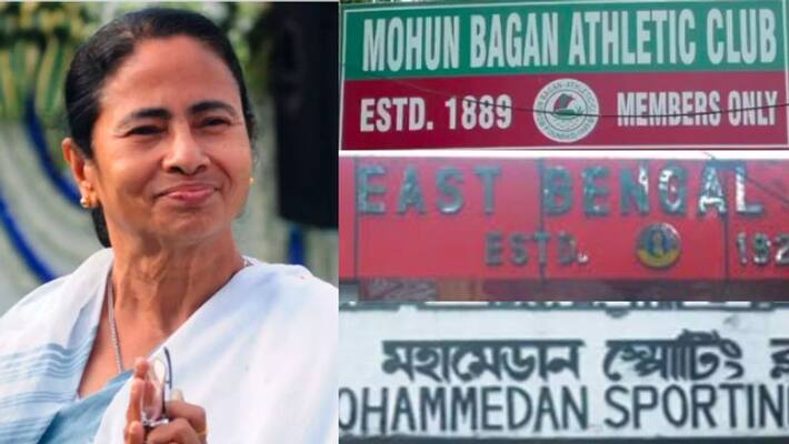 Mohun Bagan East Bengal Mahamedan Sporting Club get banga bibhushan Award by West Bengal Govt spb Mohun Bagan East Bengal Mahamedan Sporting Club get banga bibhushan Award by West Bengal Govt spb