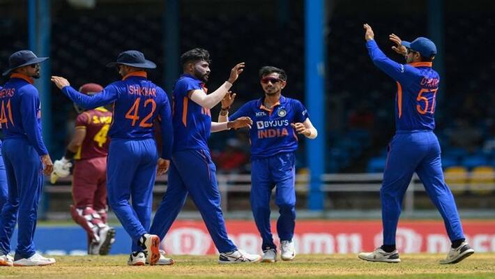 India vs West Indies 2022 Team India beat west Indies by 3 runs in 1st ODI spb India vs West Indies 2022 Team India beat west Indies by 3 runs in 1st ODI spb