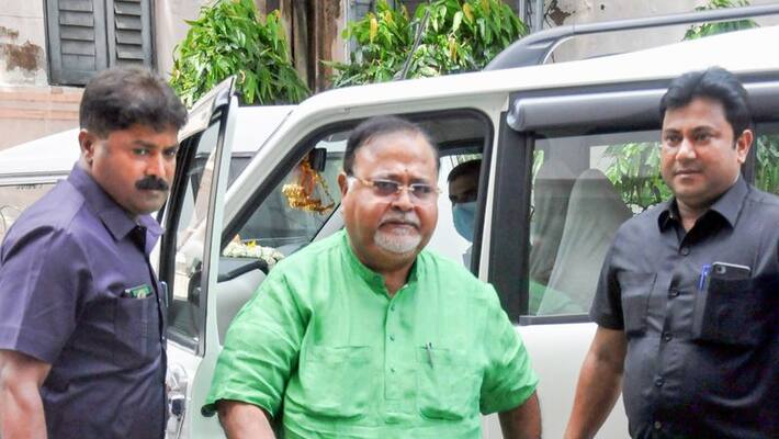 Enforcement Directorate arrests Trinamool Congress minister Partha Chatterjee in teacher recruitment scam case. Enforcement Directorate arrests Trinamool Congress minister Partha Chatterjee in teacher recruitment scam case.
