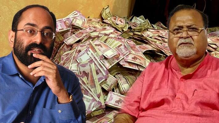 Managing crore rupees is not a simple task, Rajeev Chandrasekhar attacks Mamata on Partha arrest anbdc Managing crore rupees is not a simple task, Rajeev Chandrasekhar attacks Mamata on Partha arrest anbdc