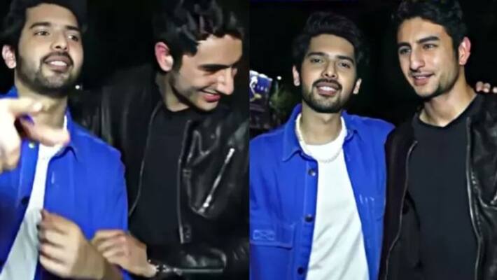 Donot miss this moment of Saifs son Ibrahim Khan at Armaan Maliks birthday party Donot miss this moment of Saifs son Ibrahim Khan at Armaan Maliks birthday party