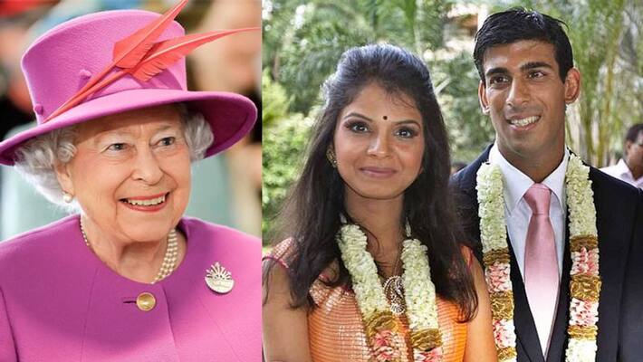 Rishi Sunak wife Akshata Murthy is richer than the Queen of Britain kpg Rishi Sunak wife Akshata Murthy is richer than the Queen of Britain kpg