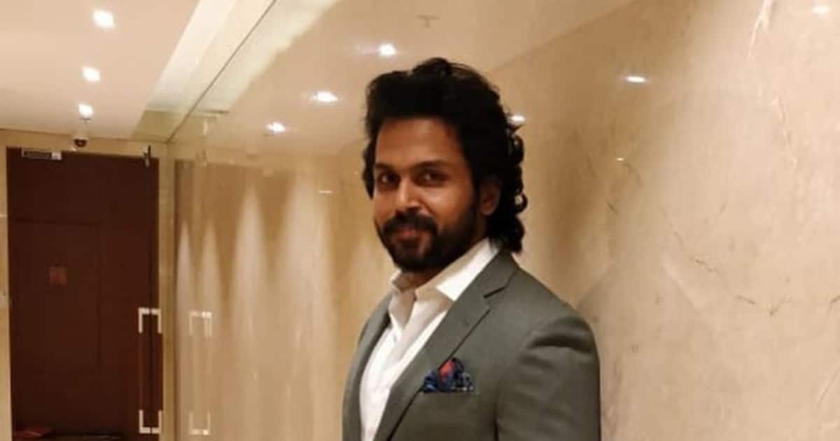Karthi gave a mature answer to the question of why Vikram did not appear