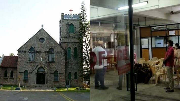 Enforcement raid at CSi chruch head quarters and three other places Enforcement raid at CSi chruch head quarters and three other places