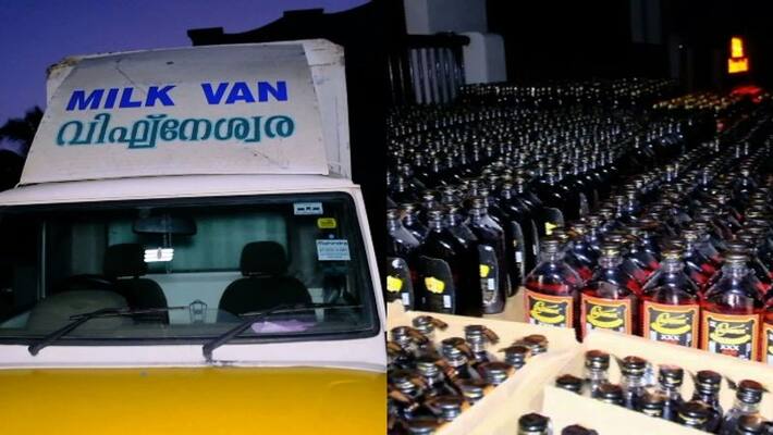 Foreign liquor worth 50 lakhs seized in Thrissur, two arrested Foreign liquor worth 50 lakhs seized in Thrissur, two arrested