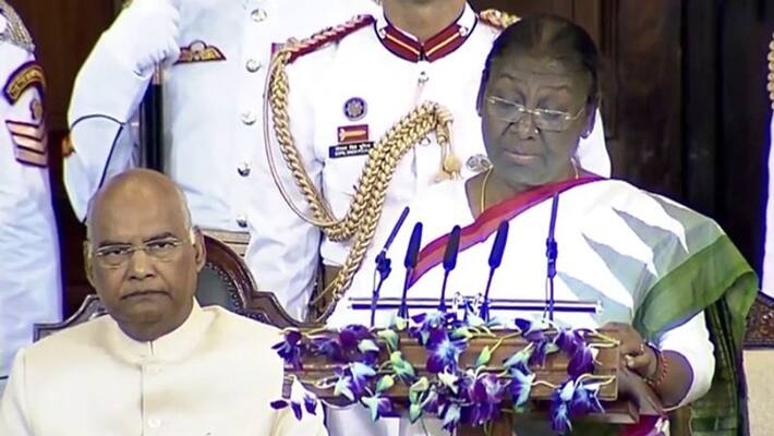 Droupadi Murmu to take oath as President today Check out detailed schedule here gcw Droupadi Murmu to take oath as President today Check out detailed schedule here gcw