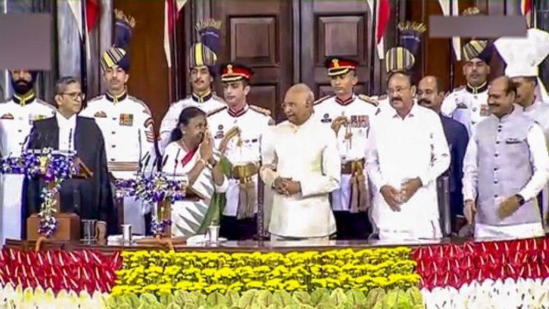 Draupadi Murmu took oath as 15th president of India bpsb
