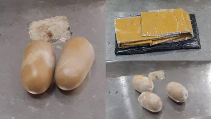 Three arrested with one crore worth gold at karipur international airport Three arrested with one crore worth gold at karipur international airport