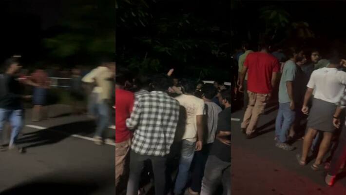Clash at Thrissur engineering college Clash at Thrissur engineering college