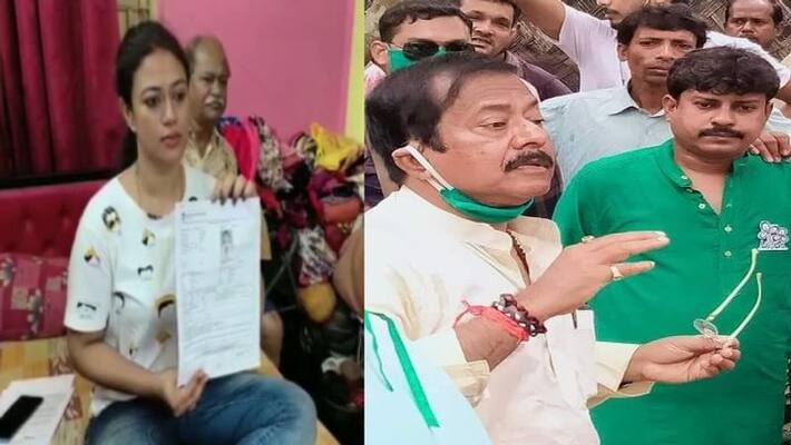 Alleged allegation against on close associate of Jyotipriya Mallick for cheating a woman with lakhs of rupees ANBSS Alleged allegation against on close associate of Jyotipriya Mallick for cheating a woman with lakhs of rupees ANBSS