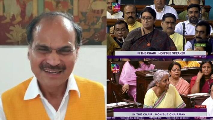 conflict in rajya sabha against adhir ranjan chowdhury s remarks against the President conflict in rajya sabha against adhir ranjan chowdhury s remarks against the President