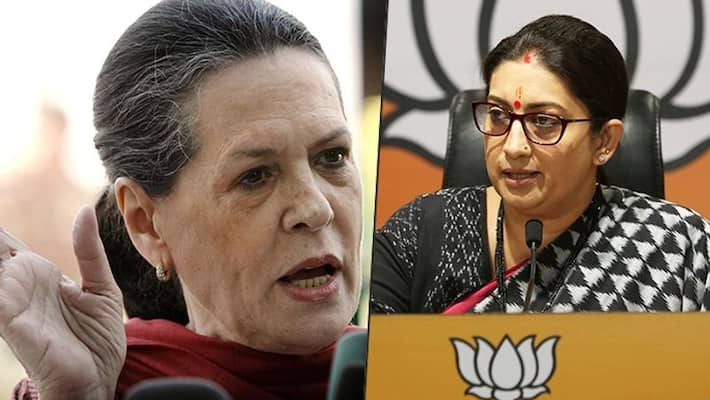 Rashtrapatni' remark row: Sonia Gandhi slams Smriti Irani in Parliament;  says 'don't talk to me'