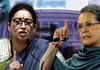 Union Minister Smriti Irani ask sonia gandhi to apologies on adhir ranjan chowdhury Rastrapatni remark ckm