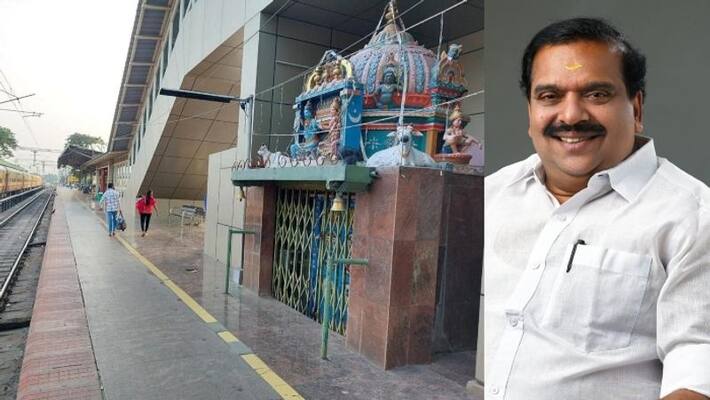 PK krishnadas against demolishing temples constructed on railway land PK krishnadas against demolishing temples constructed on railway land