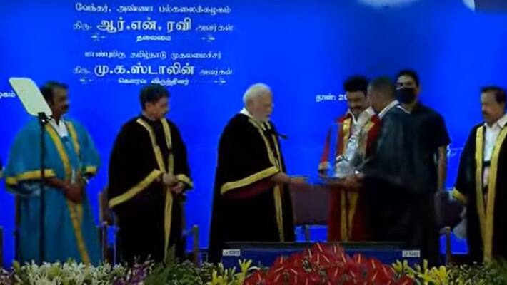 Prime minister Narendra Modi to attend the 42nd Convocation of Anna University today at chennai Prime minister Narendra Modi to attend the 42nd Convocation of Anna University today at chennai