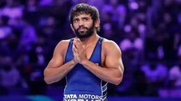 Nada suspends Bajrang Punia for not giving sample for dope test threat over Paris Olympics kvn