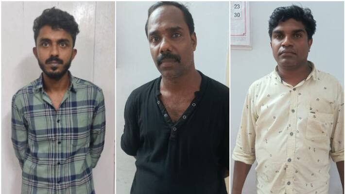 three youth arrested with 15 kg marijuana in kozhikode three youth arrested with 15 kg marijuana in kozhikode