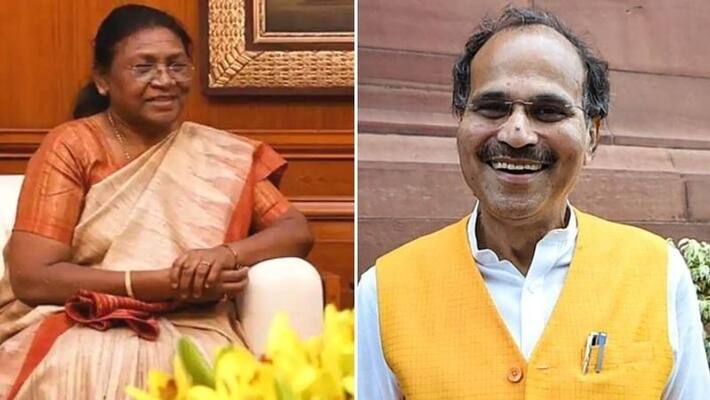 Adhir Chowdhury Apologises to President Droupadi Murmu Over Use of Word Adhir Chowdhury Apologises to President Droupadi Murmu Over Use of Word