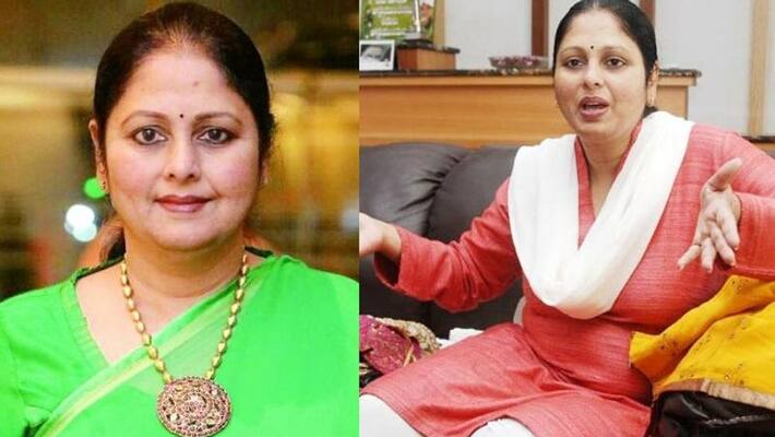 Telugu film actress and former Congress MLA Jayasudha is likely to join BJP who work on Kannda Film Vajrakaya san Telugu film actress and former Congress MLA Jayasudha is likely to join BJP who work on Kannda Film Vajrakaya san