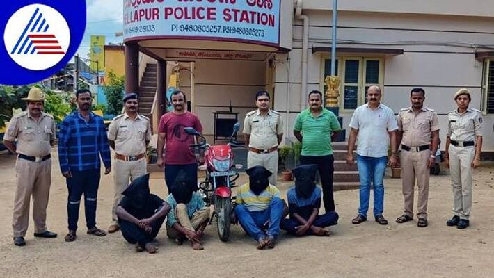 Four Arrested For Fraud to Couple in The Name of Black Turmeric Business in Uttara Kannada grg Four Arrested For Fraud to Couple in The Name of Black Turmeric Business in Uttara Kannada grg