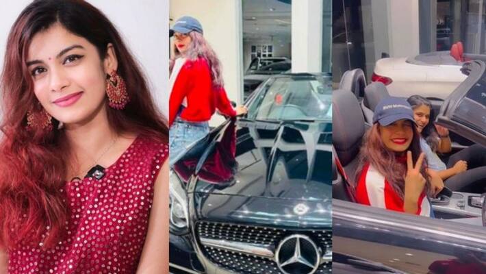 bigg boss malayalam winner dilsha buy benz car bigg boss malayalam winner dilsha buy benz car