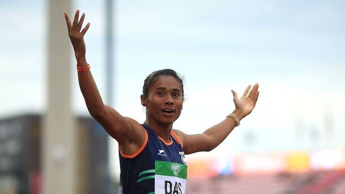 Commonwealth Games: Virender Sehwag Shares Fake News of Hima Das Winning Gold in 400 mtr Commonwealth Games: Virender Sehwag Shares Fake News of Hima Das Winning Gold in 400 mtr
