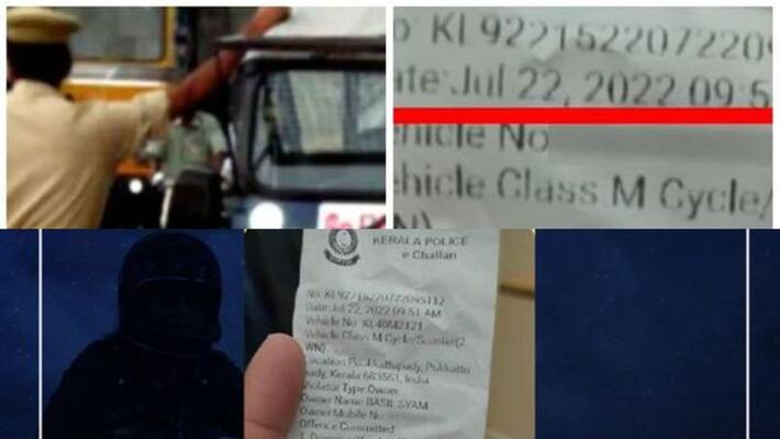 Kerala Police also explained the penalty for not having petrol Kerala Police also explained the penalty for not having petrol