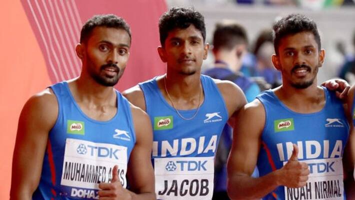 Indian Mens Relay Team for Commonwealth Games includes 4 malayalis Indian Mens Relay Team for Commonwealth Games includes 4 malayalis