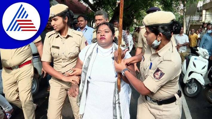 Congress workers lay siege to BJP MP Tejasvi Surya gow Congress workers lay siege to BJP MP Tejasvi Surya gow