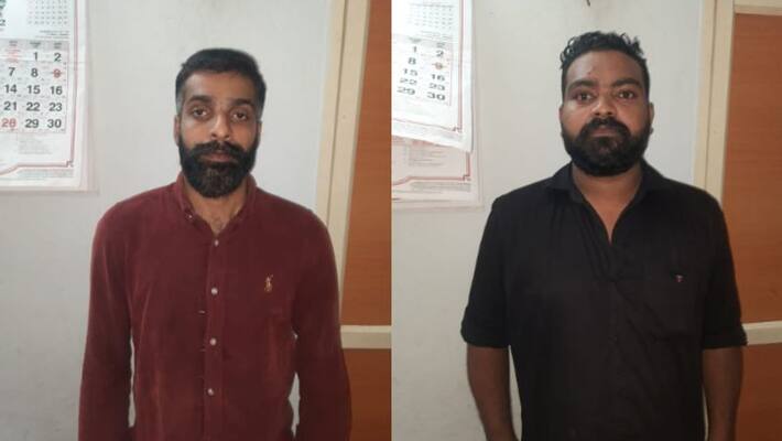 Two youth Arrested for Attacking Police officer in Kozhikode Two youth Arrested for Attacking Police officer in Kozhikode