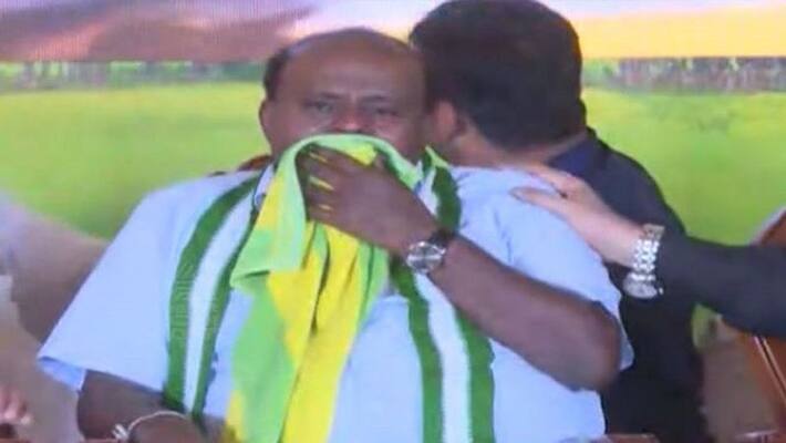 HD Kumaraswamy Hits Back at BJP Over Mocks On Tears rbj HD Kumaraswamy Hits Back at BJP Over Mocks On Tears rbj