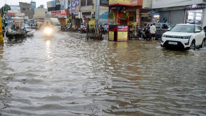 Heavy rain in Rajasthan Red and orange alert know weather updates pwt Heavy rain in Rajasthan Red and orange alert know weather updates pwt