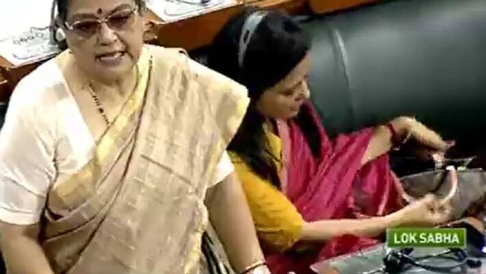 Mahua Moitra of the TMC, did she conceal her Louis Vuitton tote during the price hike discussion? Mahua Moitra of the TMC, did she conceal her Louis Vuitton tote during the price hike discussion?