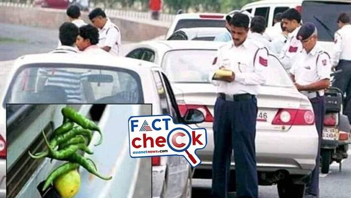 Lemon chilly must be removed that cover number plates of vehicle is true mnj Lemon chilly must be removed that cover number plates of vehicle is true mnj
