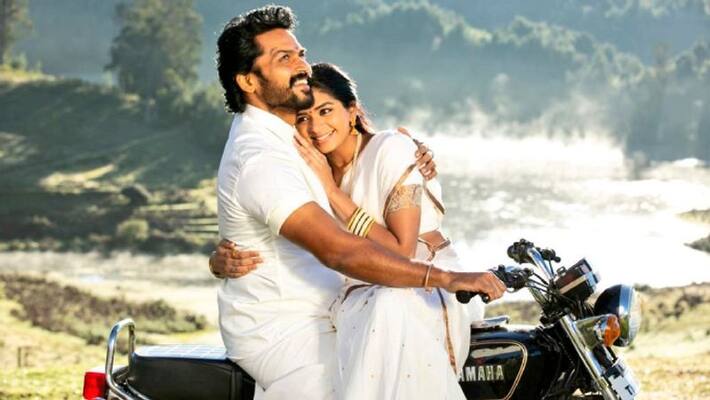 karthi and aditi shankar starring viruman trailer out karthi and aditi shankar starring viruman trailer out