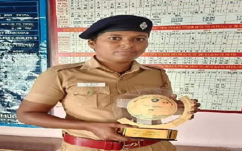 women police constable cremates unclaimed bodies feted in coimbatore