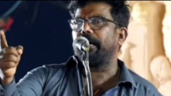 Break the statue of the one who said there is no God... Kanal Kannan talking tomuch. Break the statue of the one who said there is no God... Kanal Kannan talking tomuch.