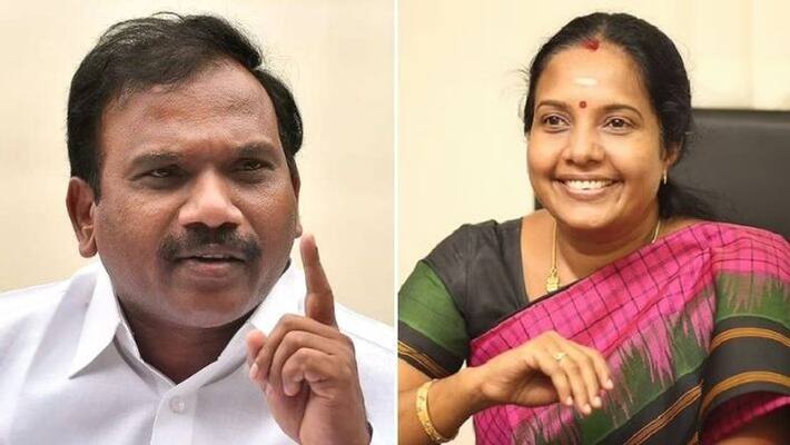 Bjp Vanathi seenivasan reply to dmk mp a raja on the 5G spectrum scam issue Bjp Vanathi seenivasan reply to dmk mp a raja on the 5G spectrum scam issue