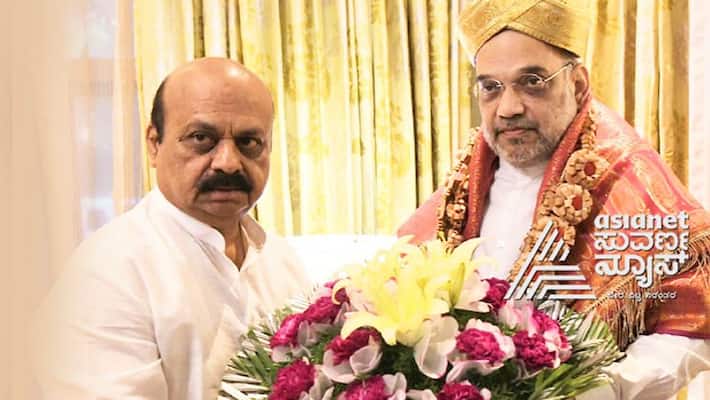 Belagavi border dispute Karnataka CM Basavaraj Bommai meets Home Minister Amit shah in Delhi ckm Belagavi border dispute Karnataka CM Basavaraj Bommai meets Home Minister Amit shah in Delhi ckm