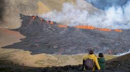  volcanic eruption in Iceland