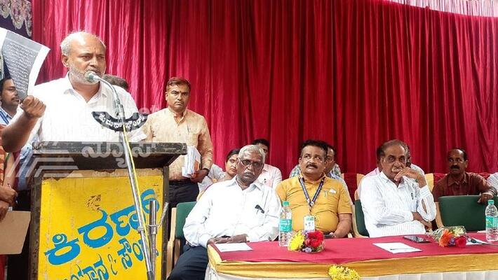 mla sa ra mahesh wept as he remembered the bad post by student at mysuru gvd mla sa ra mahesh wept as he remembered the bad post by student at mysuru gvd