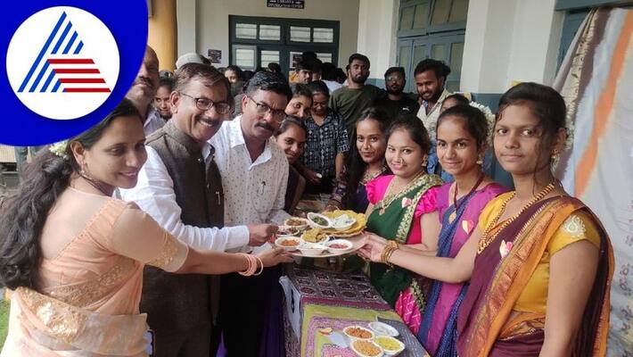 Food festival of college students in Bagalkote gvd Food festival of college students in Bagalkote gvd