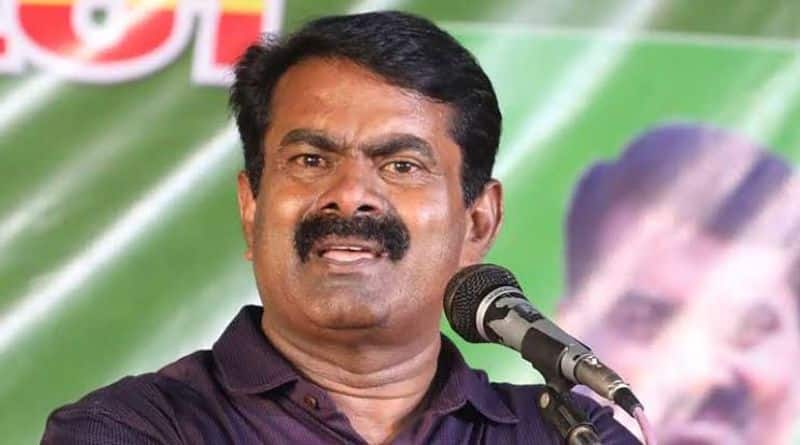 A case has been filed against Seeman at north indian workers controversy speech 