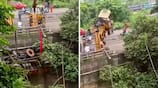 Crane Falls down While Lifting Truck in odisha akb