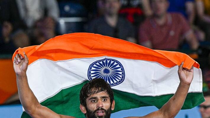 CWG 2022:Bajrang Punia wins gold medal in 65kg wrestling at Commonwealth Games 2022; hat-trick of CWG medals CWG 2022:Bajrang Punia wins gold medal in 65kg wrestling at Commonwealth Games 2022; hat-trick of CWG medals