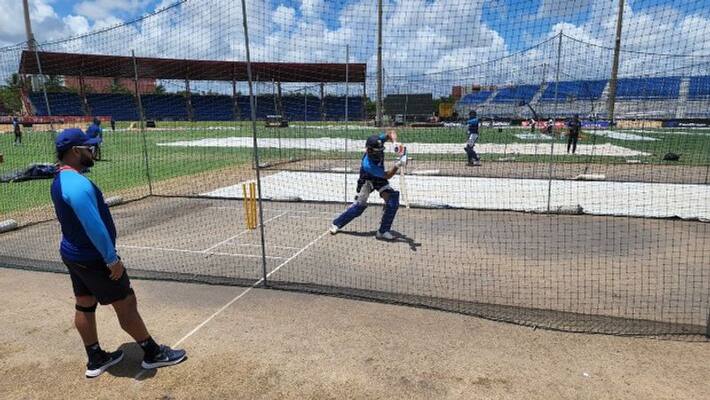 Happy news for Indian fans as Rohit Sharma back in the nets again Happy news for Indian fans as Rohit Sharma back in the nets again