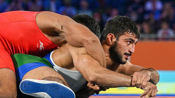 Commonwealth Games 2022 India s Naveen Kumar win Gold Medal in 74 kg freestyle wrestling spb Commonwealth Games 2022 India s Naveen Kumar win Gold Medal in 74 kg freestyle wrestling spb