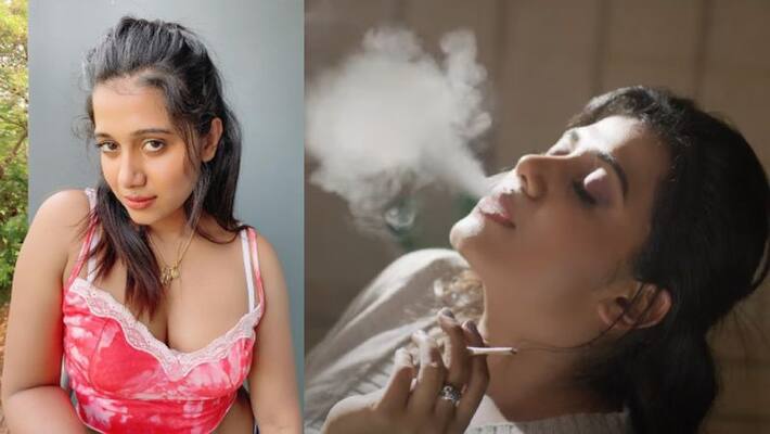Shilpa Manjunath Smoking scene in Web movie Sneak Peak create controversy Shilpa Manjunath Smoking scene in Web movie Sneak Peak create controversy